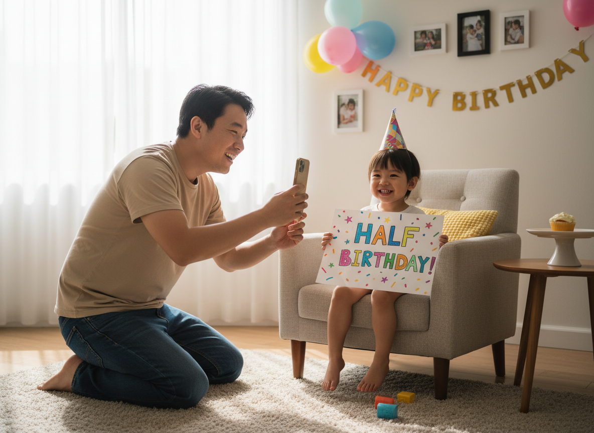 Half Birthdays: The Best Holiday You Didn’t Know Your Family Needed